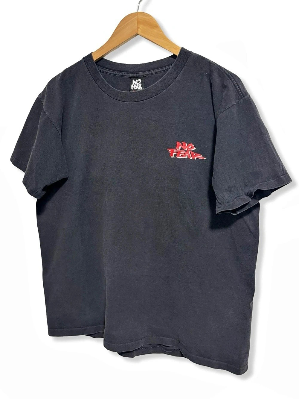 Vintage 90s No Fear If You Don't Want To Win T-Shirt Black Large